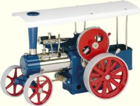 Wilesco Steam Traction Engine Kit - Blue - D415.Free UK delivery !